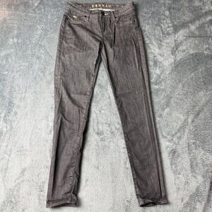 Denham‎ Spray Super Tight Fit Gray Wash Denim Jeans Womens Size 26